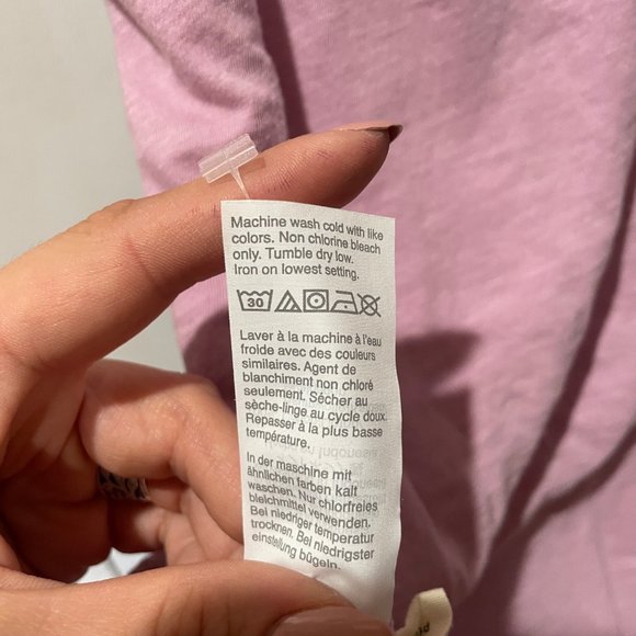 Madewell yellow pink bundle small V neck short sleeve basic tee - Picture 10 of 12